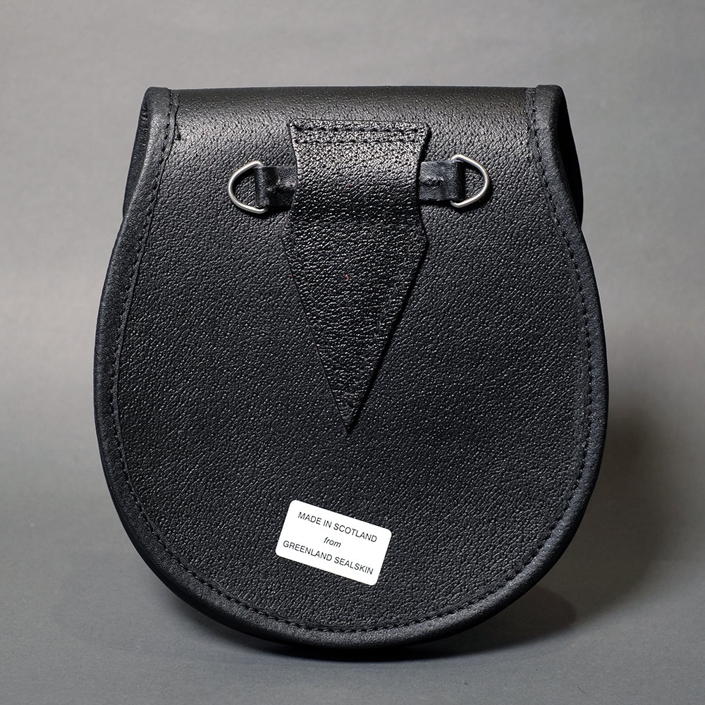 Grey Seal Semi-Dress Sporran with Celtic Studwork - Image 3