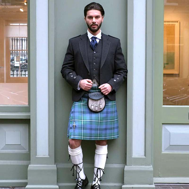 Men’s Made-To-Measure 5-Yard Tartan Kilt In 13oz Braeriach - Image 3