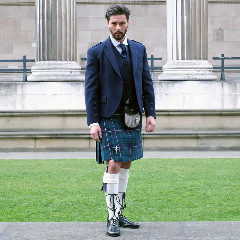 Men’s Made-To-Measure 5-Yard Tartan Kilt In 13oz Braeriach - Image 4
