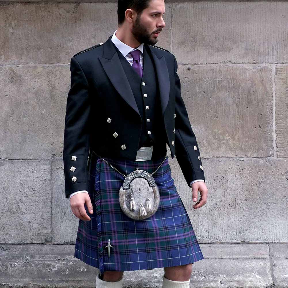 Men’s Made-To-Measure 5-Yard Tartan Kilt In 16oz Jura - Image 3