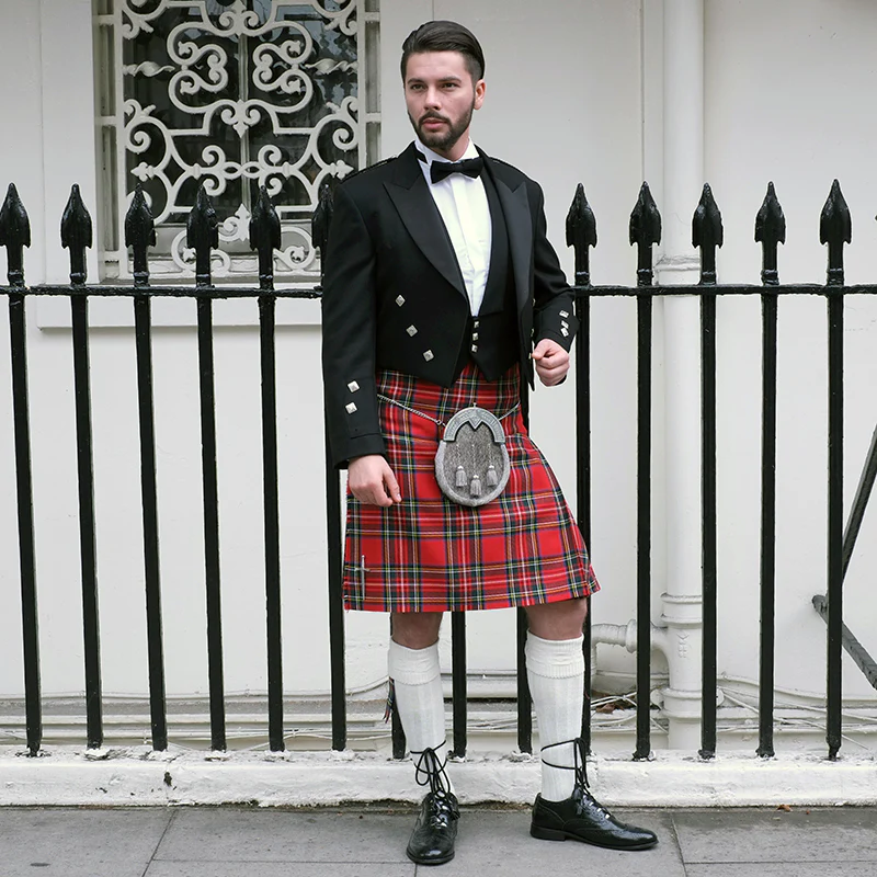 Men’s Made-To-Measure 8-Yard Tartan Kilt In 16oz Jura - Image 4