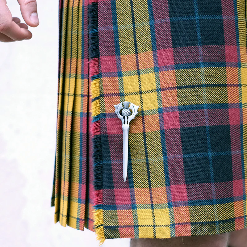PREMIUM MENS MADE TO MEASURE 8 YARD KILT 16OZ STROME CLOTH - Image 3