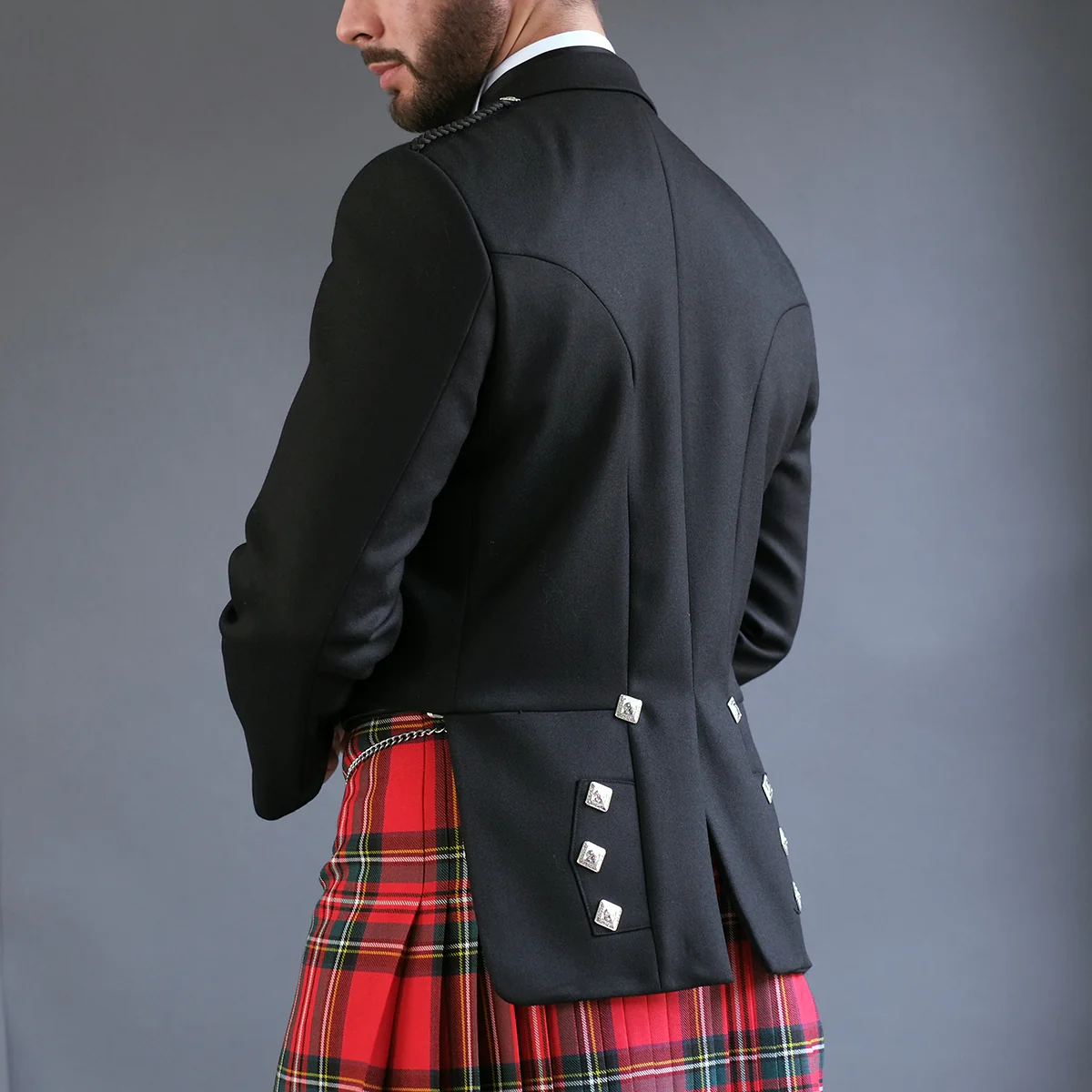 Prince Charlie Jacket with 3 button waistcoat - Image 4