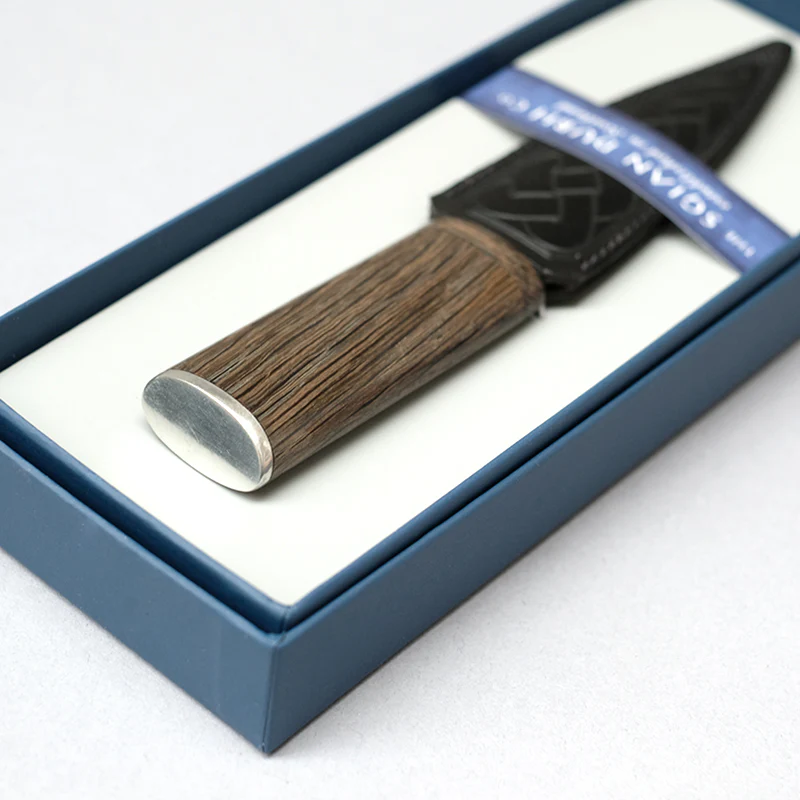 Sgian Dubh with Bog Oak Arisaig Handle - Image 3
