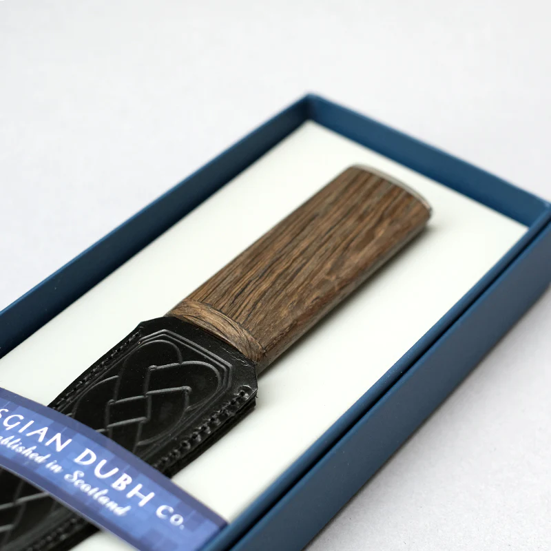 Sgian Dubh with Bog Oak Arisaig Handle - Image 4