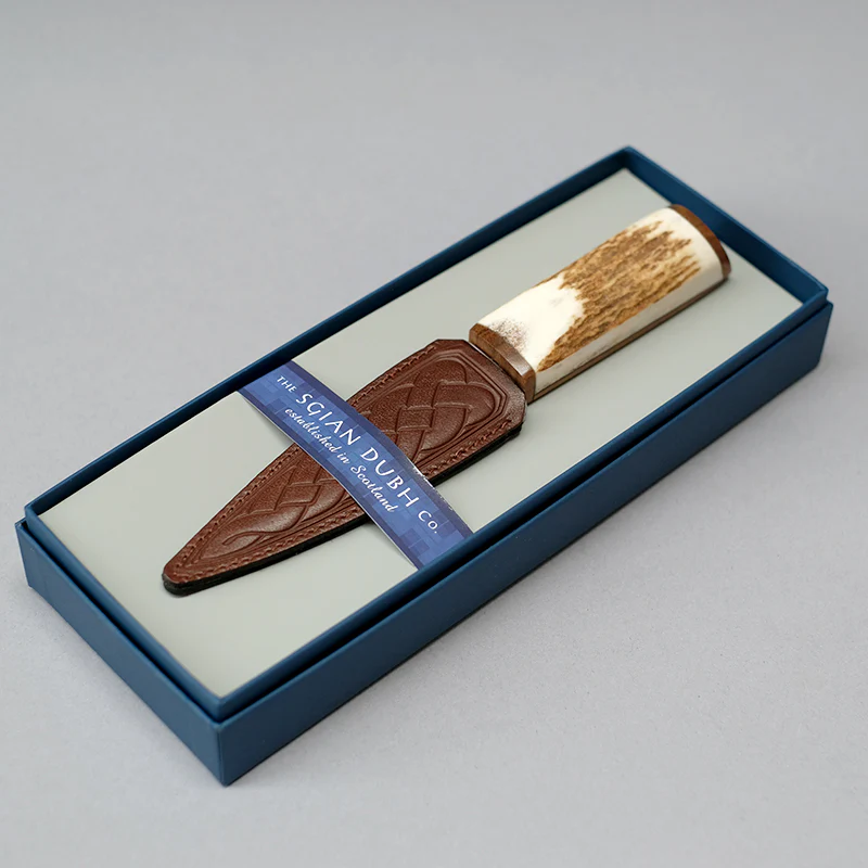 Sgian Dubh with Stag Horn Handle - Image 5