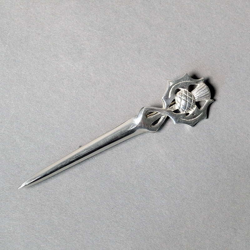 Scottish Thistle Pewter Kilt Pin