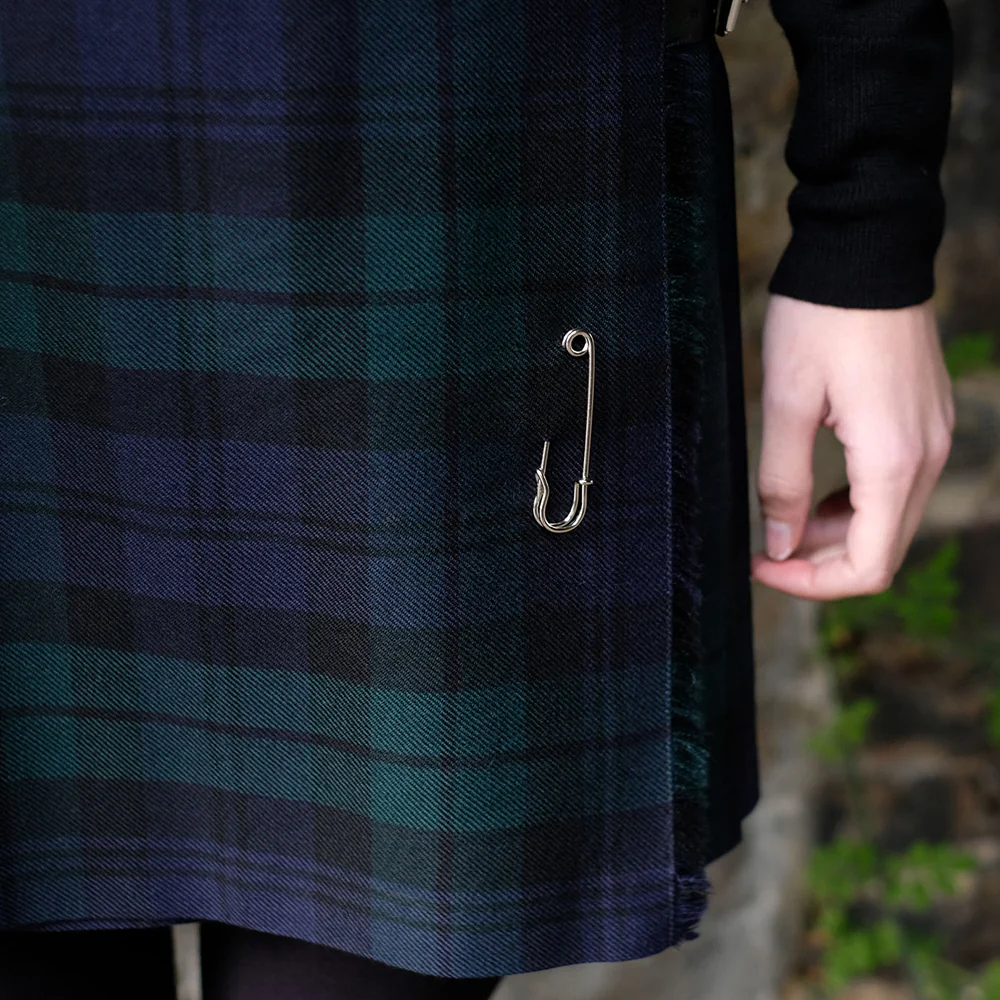 Womens Mini Kilt in Black Watch Tartan - Image 6